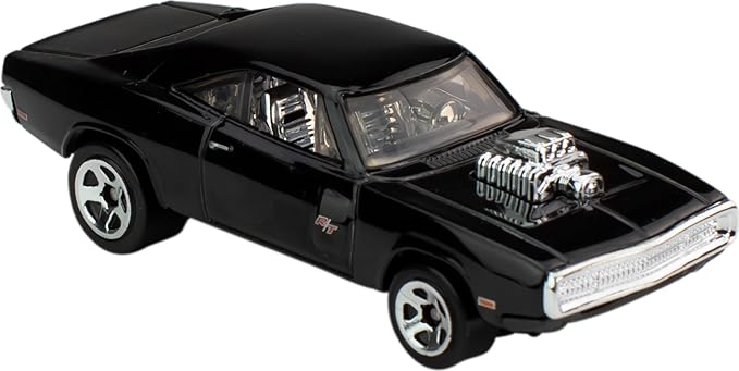 Hot Wheels Toy Cars 5-Pack, Set of 5 Fast & Furious Race & Drift Cars in 1:64 Scale with Exclusive Decos (Styles May Vary)