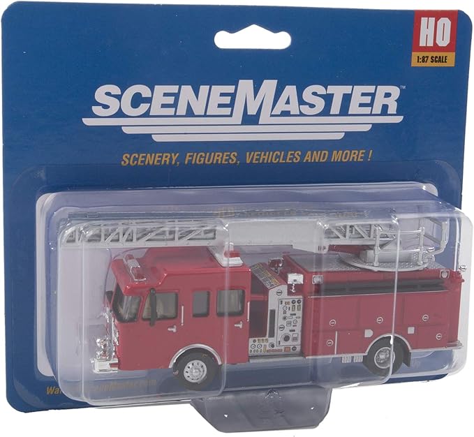 Walthers SceneMaster Heavy-Duty Ladder Truck