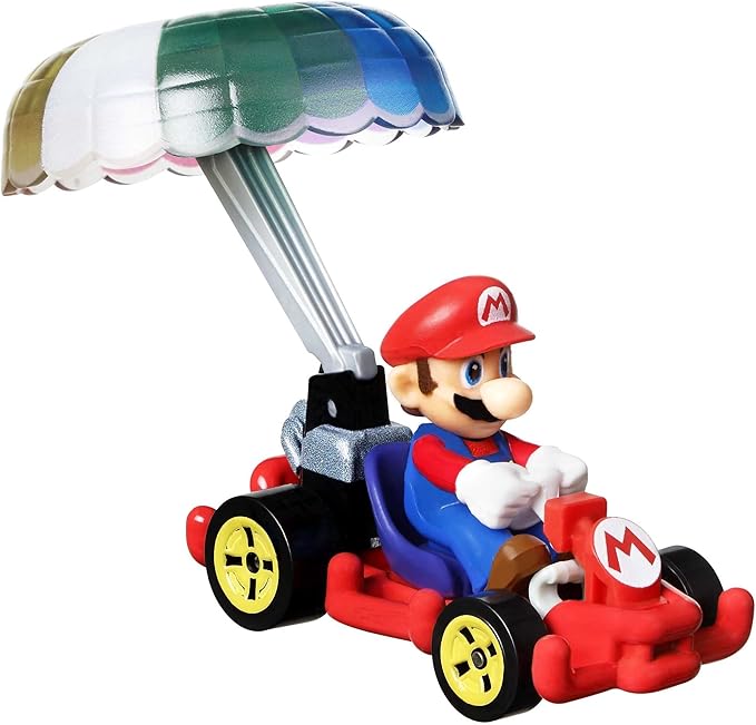 Hot Wheels Super Mario Character Car 3-Packs with 3 Character Cars in 1 Set, Gift for Kids & Collectors Ages 3 Years Old & Up