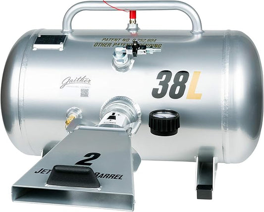Gaither Tool Co Portable Bead Seater with Rapid Air Release - Tire Inflator for Agricultural, Passenger, and Commercial Vehicles, 38 Liter