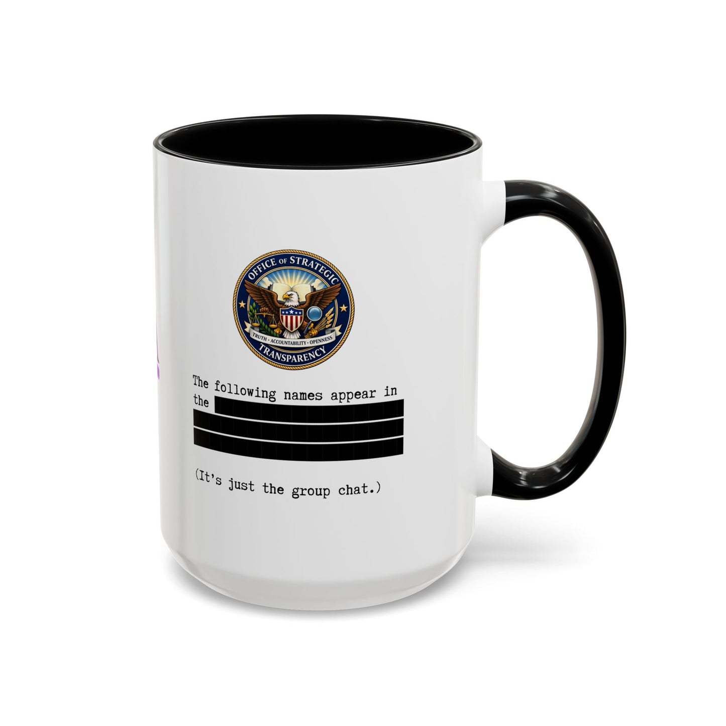 Unsealed Documents Coffee Mug – Redacted Files Political Satire Mug