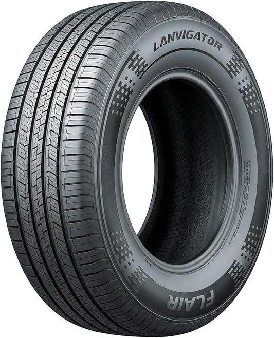 Lanvigator Flair Passenger Car All-Season Touring Radial Tire-215/60R17 215/60/17 215/60-17 96V Load Range SL 4-Ply BSW Black Side Wall UTQG 620AA