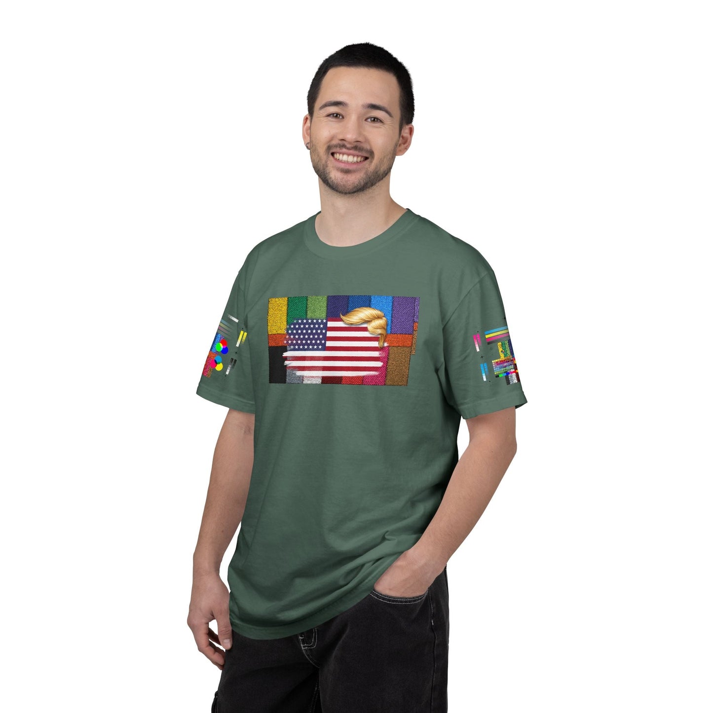 Stars, Stripes & Swoop | Political Parody T-Shirt