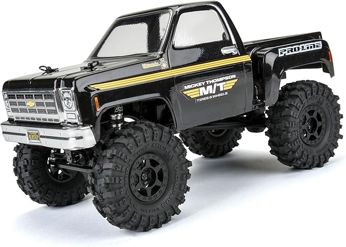 Pro-Line Racing 1/24 MT Baja Pro X F/R 1.0 Tires MTD 7mm Blk 4 PRO1021510 RC Tire