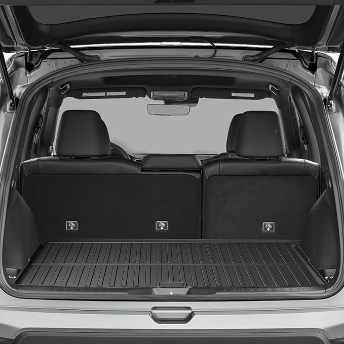 AOMSAZTO Cargo Mat for Honda Passport 2019-2025 | All Weather Custom Fit TPE Trunk Mat Trunk Tray Cargo Tray, Black