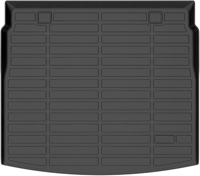 HAFIDI® Cargo Liner Fit for 2023 2024 2025 2026 Honda CR-V (Include Hybrid) (for Cargo Tray Highest Position) All Weather TPE Automotive Trunk Mat Custom CRV Hybrid Accessories - Black