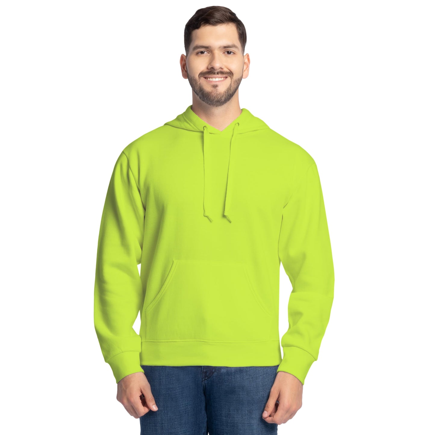 Fruit of the Loom mens Eversoft Fleece Sweatshirts & Hoodies Shirt, Pullover - Black, Large US