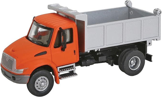 Walthers SceneMaster International, Orange and Gray 4300 Dump Truck