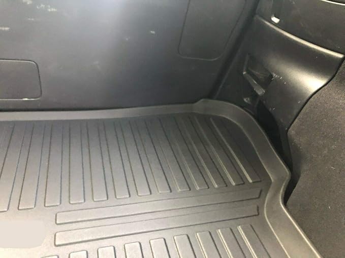 Cargo Liner - Trunk Mat for Subaru Outback 2015-2019 – Weather-Resistant Trunk Mats for Cars with Raised Lip – Non-Slip Car Trunk Mat Rubber – Easy to Install – Laser Pre-Cut Design