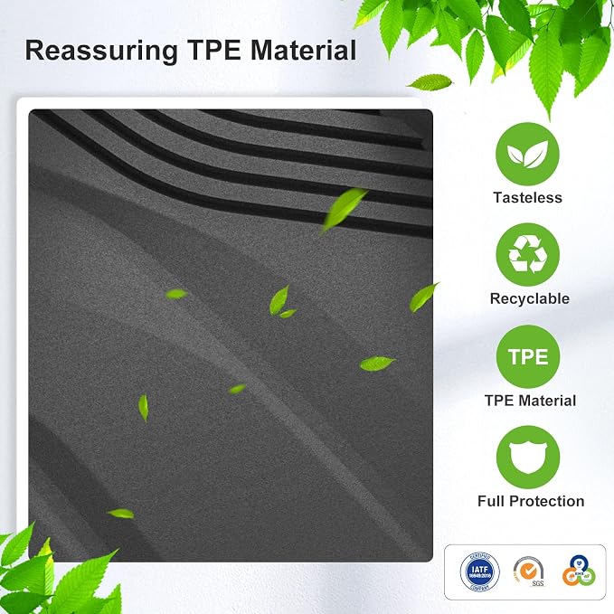 SMABEE Cargo Liner for BMW X3 2025 2026, TPE All Weather Cargo Mat Trunk Mat Accessories Interior Black