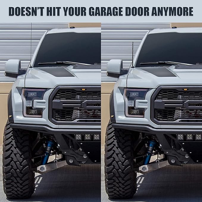 KSaAuto 13 Inch Antenna for Ford F150 2009-2026, 2017-2026 Ford F250 F350 Bronco Pickup Truck Antenna for FM AM Radio Reception F150 Accessories