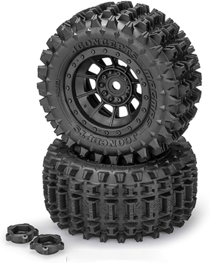 JConcepts Inc. Magmas Platinum Compound Mounted #3425B Wheels JCO40133994 RC Tire
