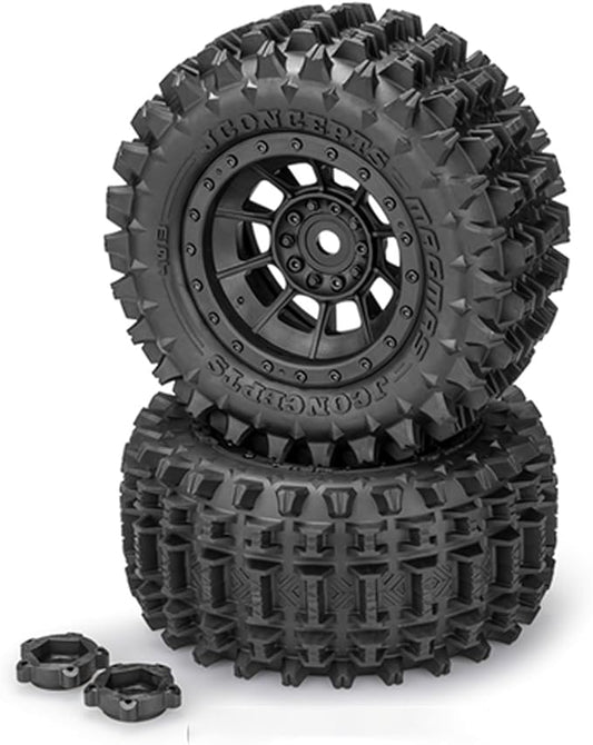 JConcepts Inc. Magmas Platinum Compound Mounted #3425B Wheels JCO40133994 RC Tire