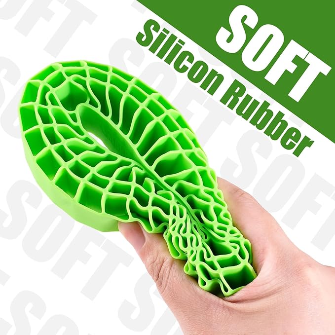 INJORA Silicone Rubber Insert for 118-122mm 4.75" OD 1.9" Wheel Tires(Large Green)