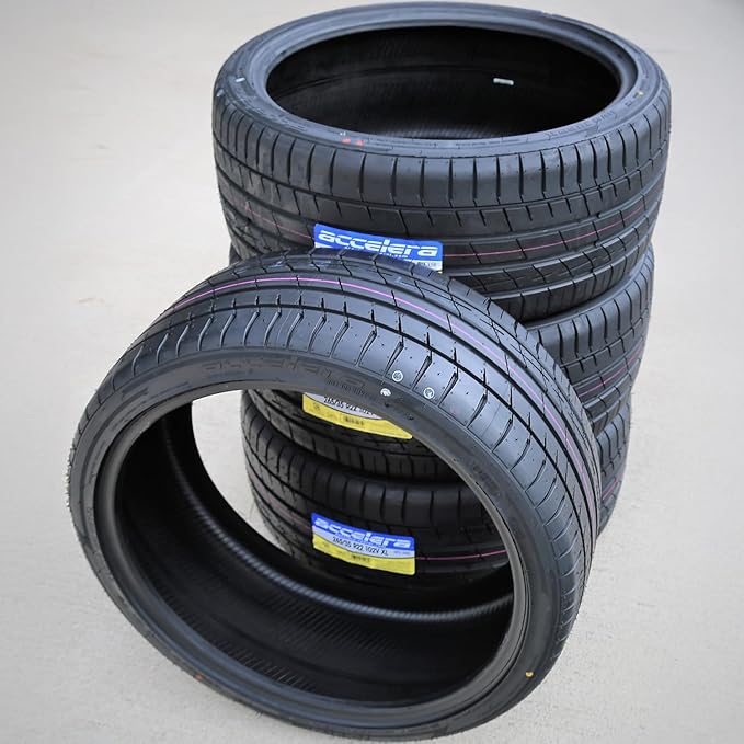 Accelera Iota ST68 All-Season Truck/SUV Performance Radial Tire-265/35R22 265/35/22 265/35-22 102V Load Range XL 4-Ply BSW Black Side Wall UTQG 400AA