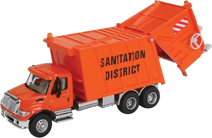Walthers SceneMaster International, Orange 7600 Garbage Truck