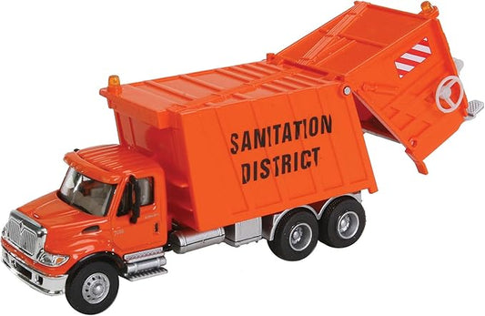 Walthers SceneMaster International, Orange 7600 Garbage Truck