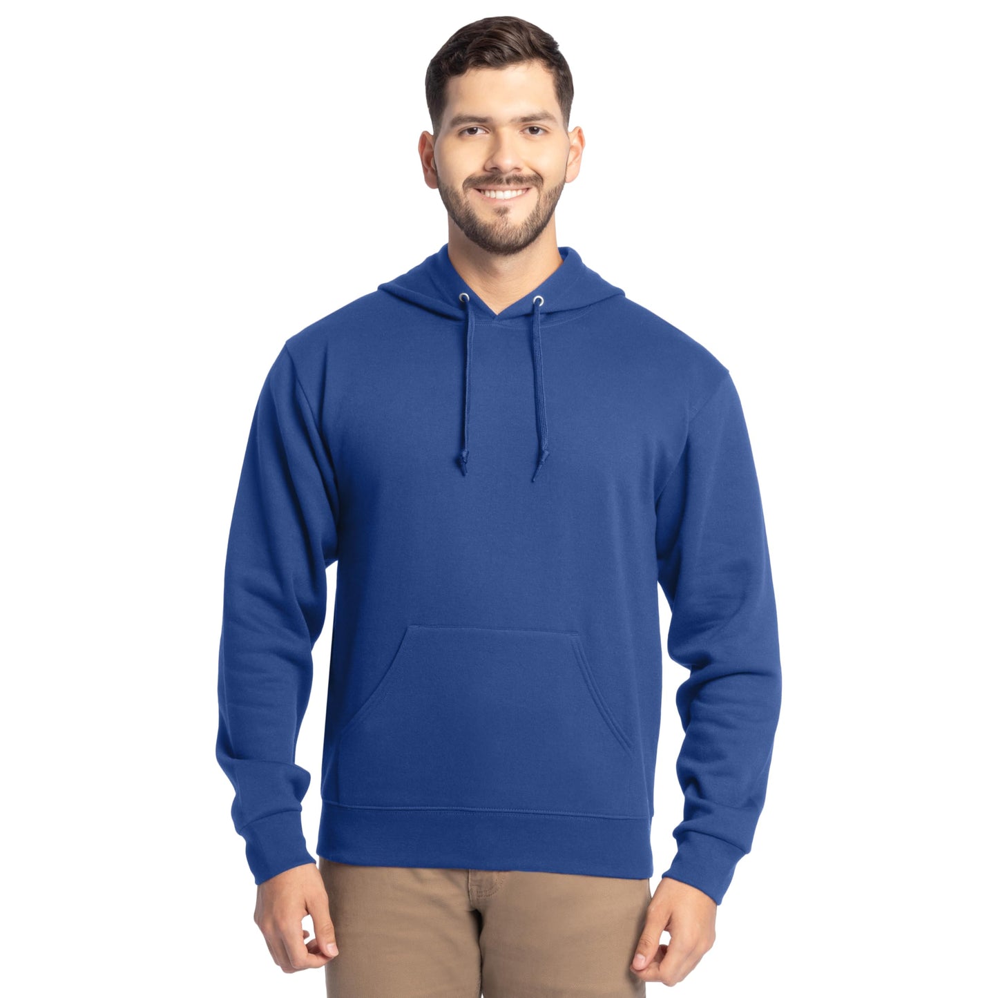 Fruit of the Loom mens Eversoft Fleece Sweatshirts & Hoodies Shirt, Pullover - Black, Large US