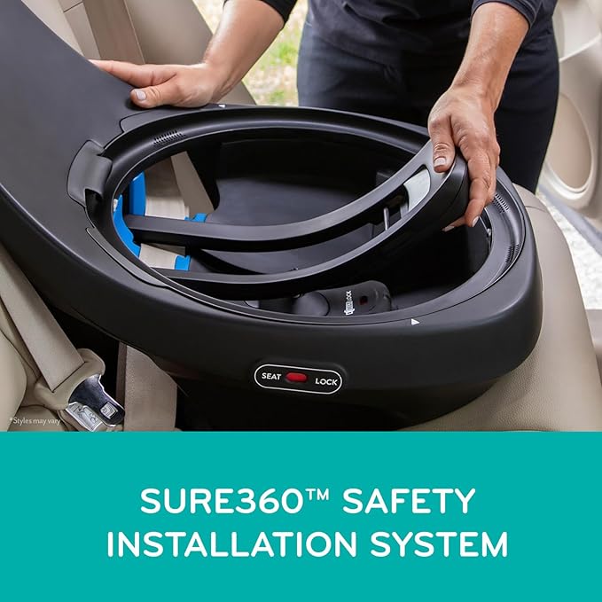 Evenflo Revolve360 Extend Convertible Car Seat with 360 Degree Rotation, Extended Rear-Facing, Forward-Facing, Booster Mode, and Secure Latch Install, Rowe Pink