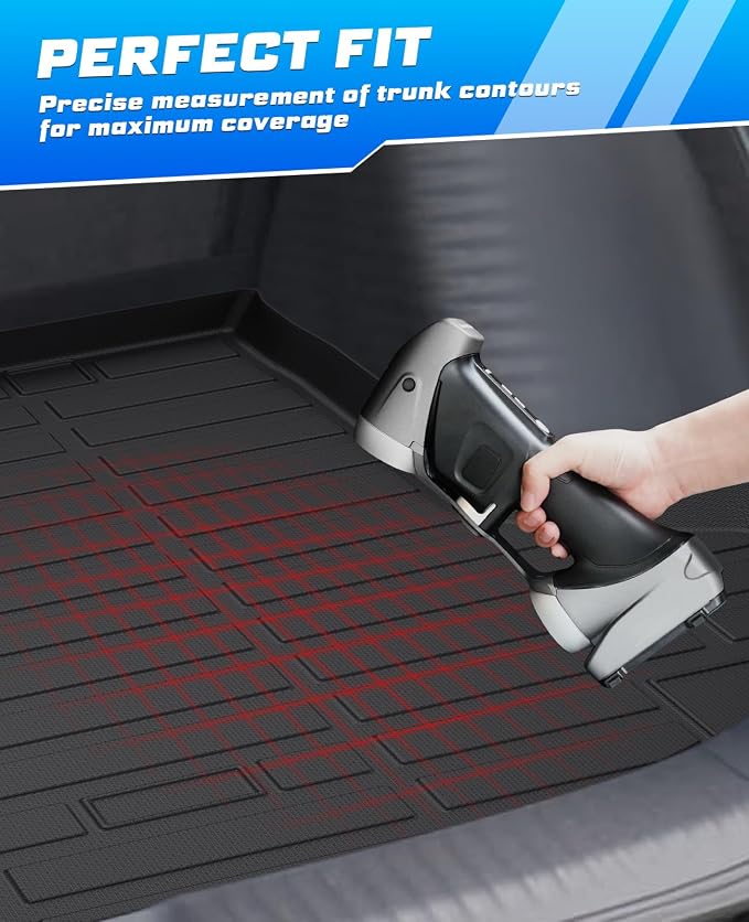 Sunsdrew Trunk Cargo Liner for Honda HR-V 2023-2026 (Included Hybrid), Rear Cargo Mat Trunk Mat for HRV Accessories All Weather Protection TPE Rubber Raised Edge