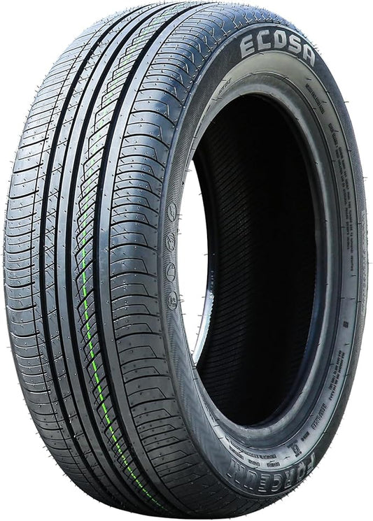Forceum Ecosa All-Season Touring Radial Tire-205/65R15 205/65/15 205/65-15 94V Load Range SL 4-Ply BSW Black Side Wall