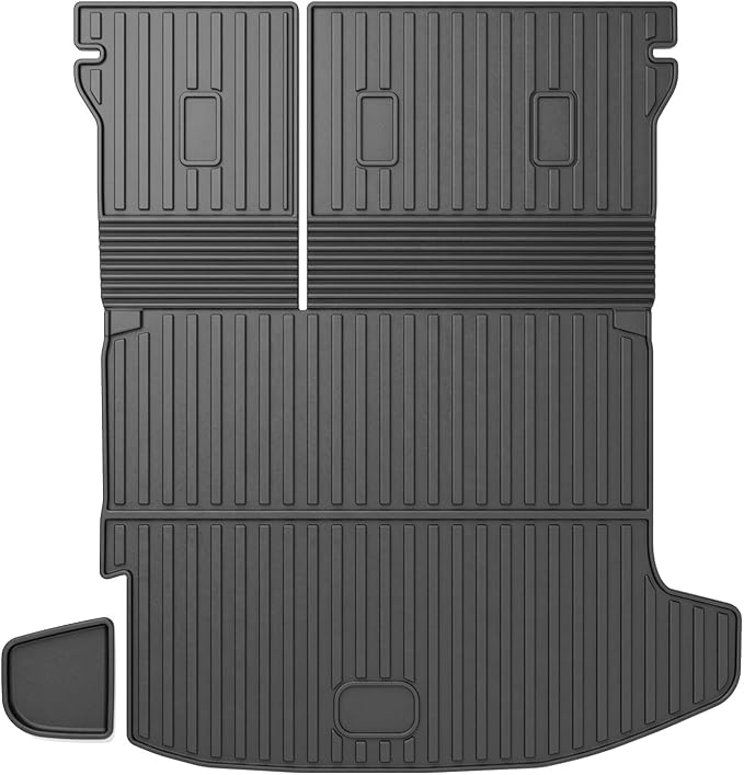 TTX LIGHTING Cargo Liner & Backrest Mat for 2024 2025 2026 Chevy Trax - Custom Fit Trunk Mat for Chevrolet Trax 2024-2026 All Weather Waterproof Car Accessories