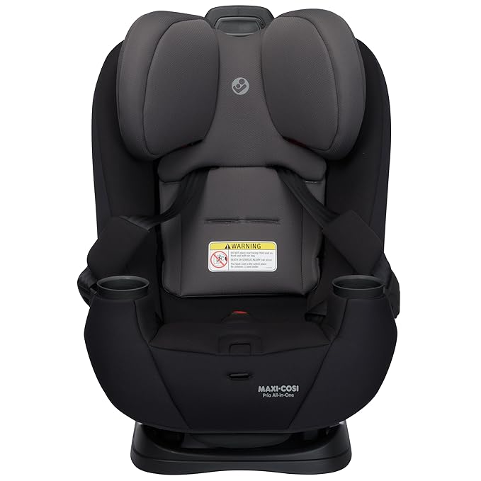 Maxi-Cosi Pria All-in-One Convertible Car Seat, Infant to Toddler Car Seat, Easy-Install Harness, Machine-Washable Cover, 5-100 lbs, Sea Shadow