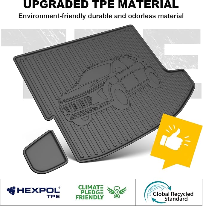 TTX LIGHTING Cargo Liner for 2024 2025 2026 Trax - Custom Fit Trunk Mat for Chevy Trax 2024 2025 2026 - All Weather Protection Waterproof Cargo Tray