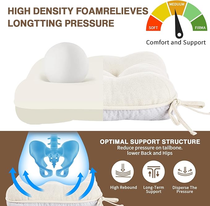 BETU White Chair Cushions for Dining Chairs Set of 4,3.5" Thick Kitchen Table Chair Pads with Ties,Non Slip Backing and Covers, Seat Cushion for Dining Room,Bar,Patio Chairs,15.5"X15.5"X3.5",White