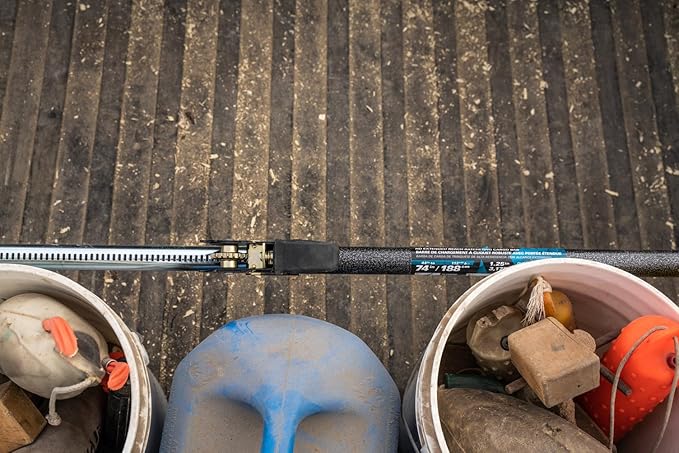 Keeper - Extended Ratcheting Cargo Bar - Adjustable 44 to 74 Inches, Secure Storage for SUVs, Full Sized Trucks, and Trunks