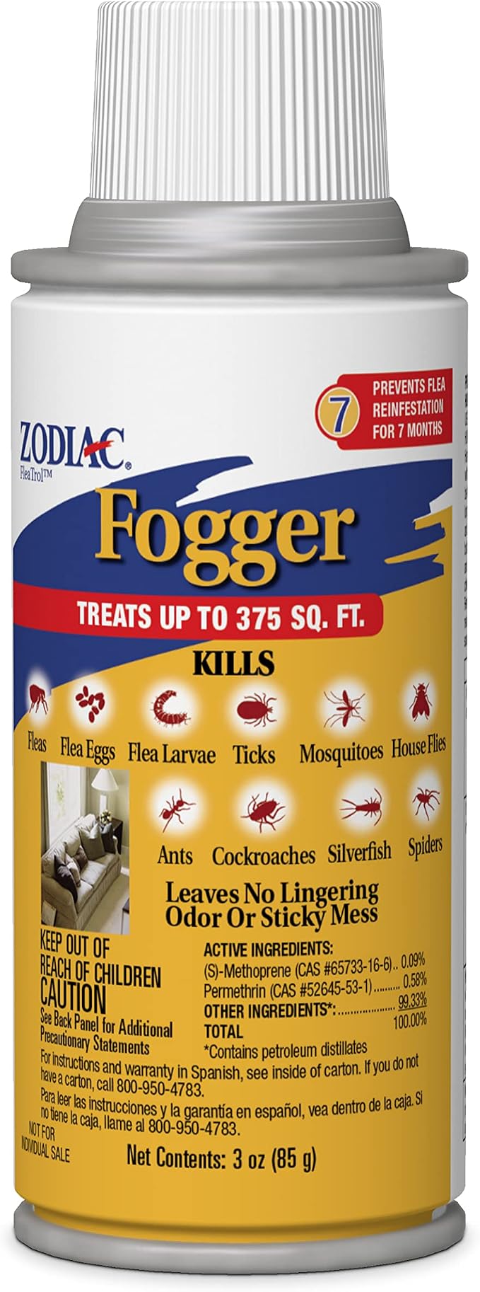 Zodiac Fogger 3 ounce cans, 3 Pack