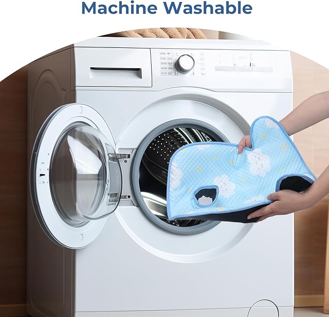 COOLBEBE Car Seat Protector for Potty Training, Dry Waterproof Car Seat Liner Toilet Training for Baby Infant Toddler, Piddle Pads Cover Car Seat Pad for Strollers & Carseat (Blue)
