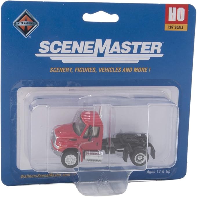 Walthers SceneMaster International(R) 4300 Single-Axle Semi Tractor Only - Assembled HO Scale Model