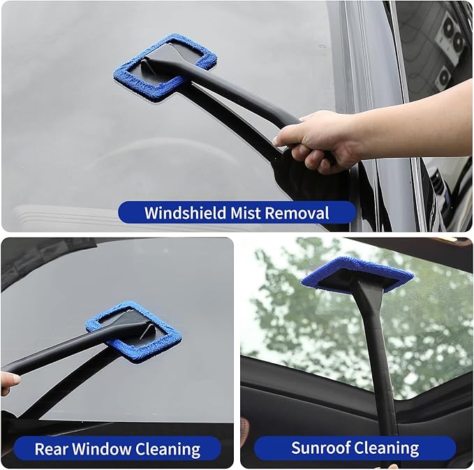 42Pcs Car Detailing Kit, Car Detailing Brush Set, Car Wash Cleaning Kit, Car Detailing Brushes, Professional Car Care Kit for Interior Exterior Wheels, Blue