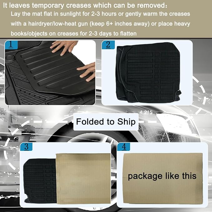 CRV Floor Mats Compatible with 2023-2026 Honda CR-V (Include Hybrid)，All Weather Protection Waterproof Durable Anti-Slip Odorless Custom-fit TPE Floor Liner Front and Rear Row Set
