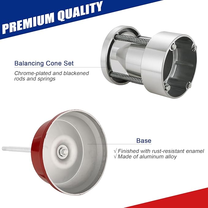 Portable Bubble Wheel Balancer, Heavy Duty Wheel Balancer with Bubble Level, Tire Balancing for Cars & Trucks, Rim Tire Balancer Machine for Car Light Truck Repair