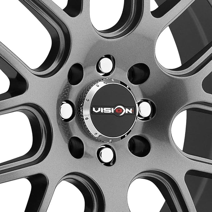 Vision 426 Cross Gunmetal Wheel with Painted Finish (16x7"/5x100mm)