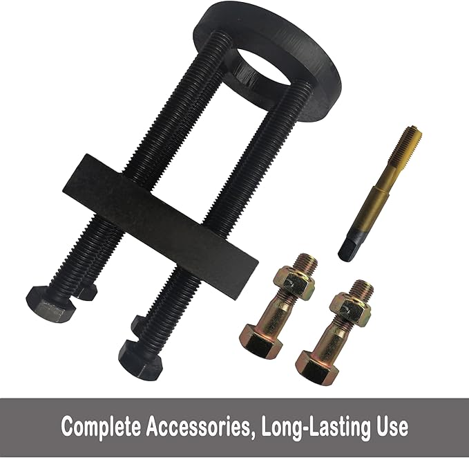 Truck Leaf Spring Pin Puller, Double Eye Springs Pins Puller, Rear Leaf Spring Center Bolt Axle Pin Puller, Truck Repair Tools Suitable for Heavy Commercial Vehicle,Semi Trucks,Bus.