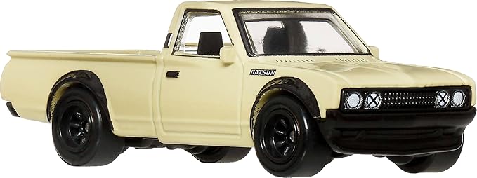 Hot Wheels Car Culture Premium 1:64 Scale Die-Cast Toy Datsun 620 with Real Riders Tires & Metal/Metal Body & Chassis, Japan Historics 5