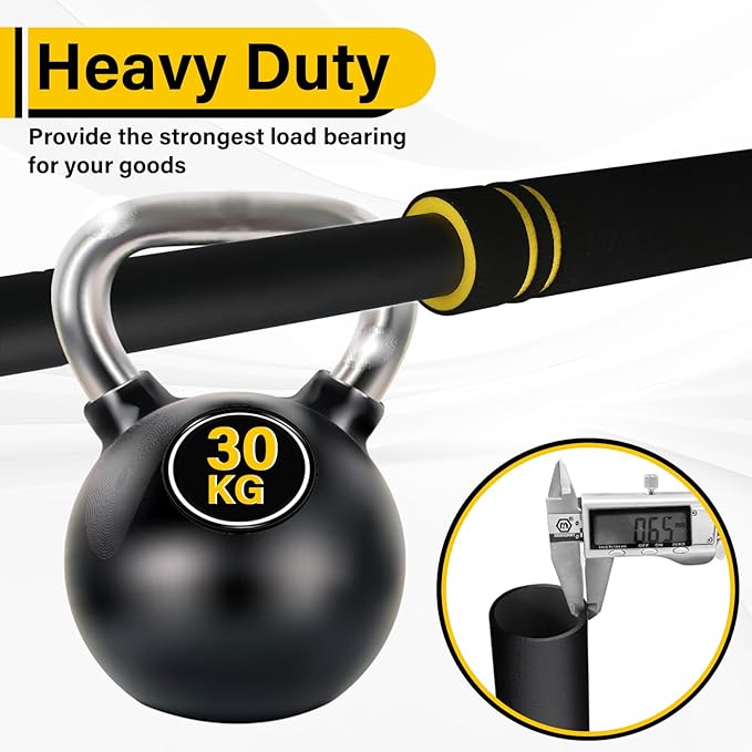 Truck Cargo Retriever Heavy Duty, Cargo Grabber Truck Cargo Retriever 35-77" with Two Hooks Essential Pickup Truck Van RVs Tools Thickened Stainless Steel is Sturdy and Convenient