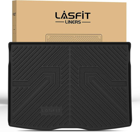 LASFIT Trunk Mat for Jeep Renegade 2015-2023, All Weather TPE Custom Fit Accessories Cargo Mat Liner Trunk Liner, Black