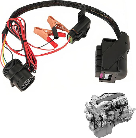 Engine Diagnostic Cable, Compatible with Paccar MX13 EPA17 ACM Engines, Heavy Duty Commercial Vehicle Diagnostic Wiring Harness