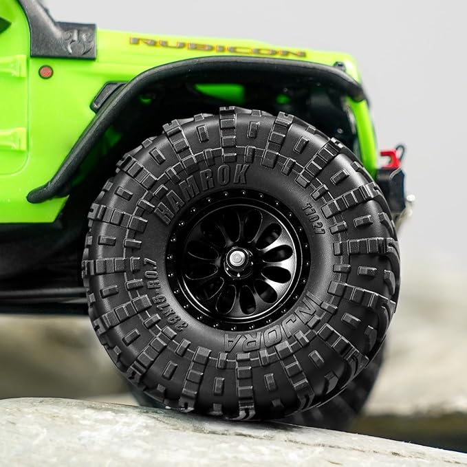 INJORA 39 * 15mm 0.7" HAMROK Tires for 1/30 Axial SCX30 (T7027)