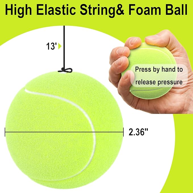 BFXM Garage Tennis Ball Parking Aid, Parking Guide System for Garage Accessories, Stop Indicator, Parking Assist Ball, Aid-Parking Kit, Garage Car Stopper, Pack of 2