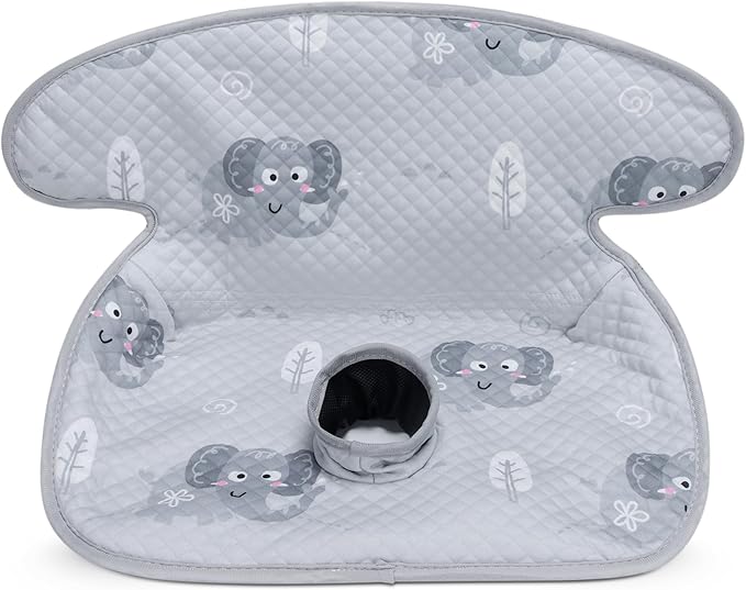 COOLBEBE Car Seat Protector for Potty Training, Dry Waterproof Car Seat Liner Toilet Training for Baby Infant Toddler, Piddle Pads Cover Car Seat Pad for Strollers & Carseat (Grey)