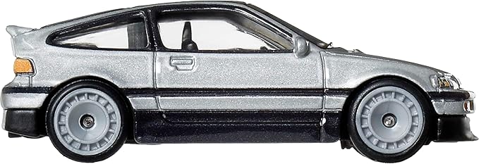 Hot Wheels Car Culture Premium 1:64 Scale Die-Cast Toy ’88 Honda CRX with Real Riders Tires & Metal/Metal Body & Chassis, First-Appearance