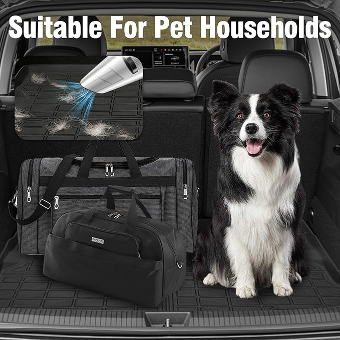 Yakitoko 3D TPE Car Trunk Cargo Liner Mat for Jeep Grand Cherokee 2011-2022 Custom Fit All-Weather Waterproof Floor Protection, Heavy Duty & Odorless