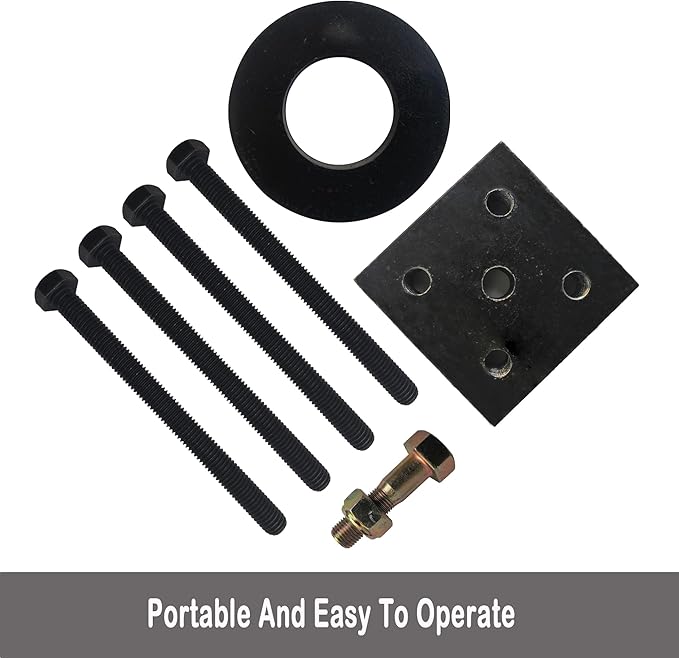 Truck Leaf Spring Pin Puller, Double Eye Springs Pins Puller, Rear Leaf Spring Center Bolt Axle Pin Puller, Truck Repair Tools Suitable for Heavy Commercial Vehicle,Semi Trucks,Bus.