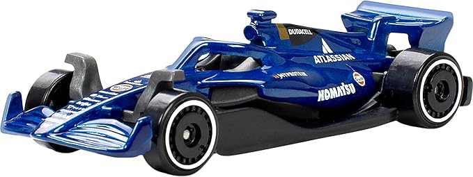 Hot Wheels 1:64 Scale 5-Pack Formula 1 Die-Cast Toy Cars, Set of 5 Officially Licensed, Collectible F1 Race Cars for Play or Display