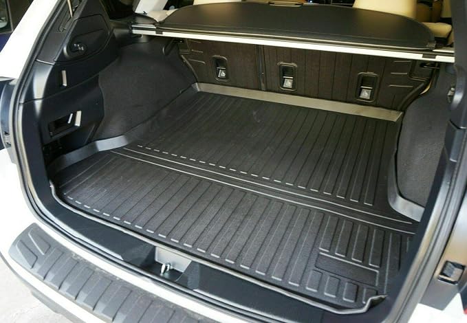 Cargo Liner - Trunk Mat for Subaru Outback 2015-2019 – Weather-Resistant Trunk Mats for Cars with Raised Lip – Non-Slip Car Trunk Mat Rubber – Easy to Install – Laser Pre-Cut Design